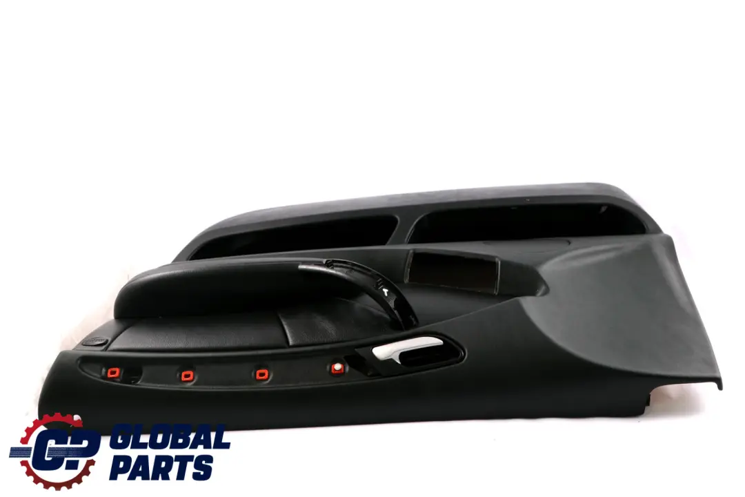 BMW X5 Series E53 2 Front Right O/S Door Card Black Leather Interior Trim Panel - SKU 7079848-2 - Part number 7079848
