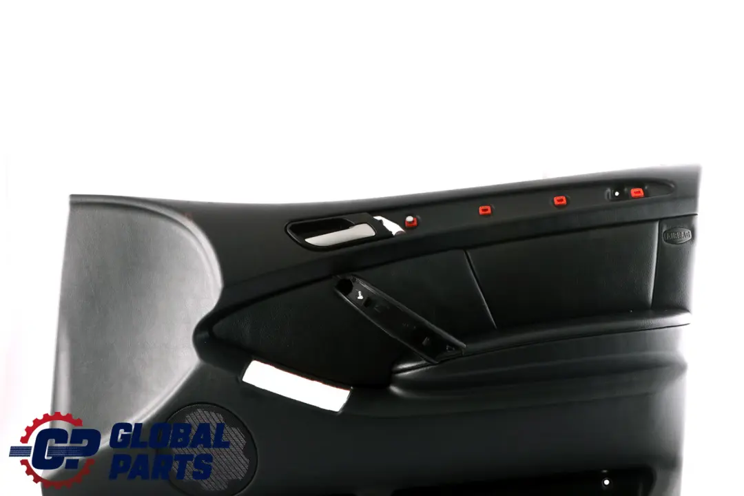 BMW X5 Series E53 2 Front Right O/S Door Card Black Leather Interior Trim Panel - SKU 7079848-2 - Part number 7079848