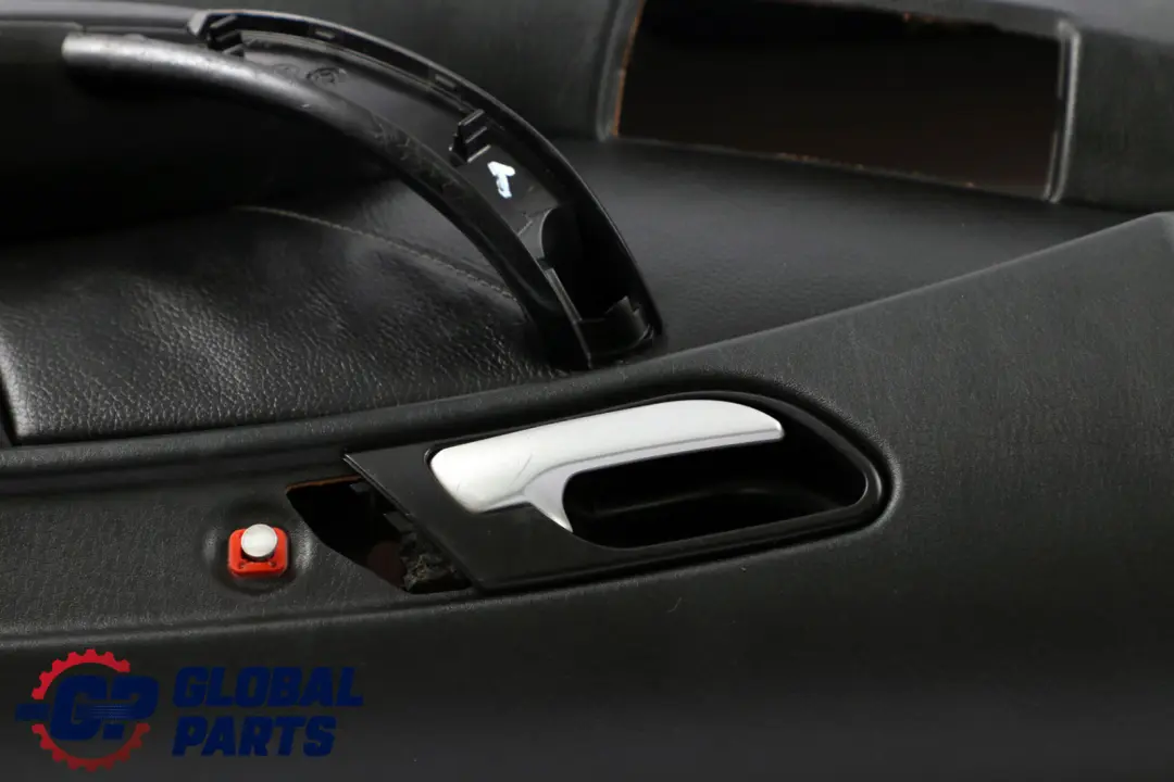 BMW X5 Series E53 2 Front Right O/S Door Card Black Leather Interior Trim Panel - SKU 7079848-2 - Part number 7079848