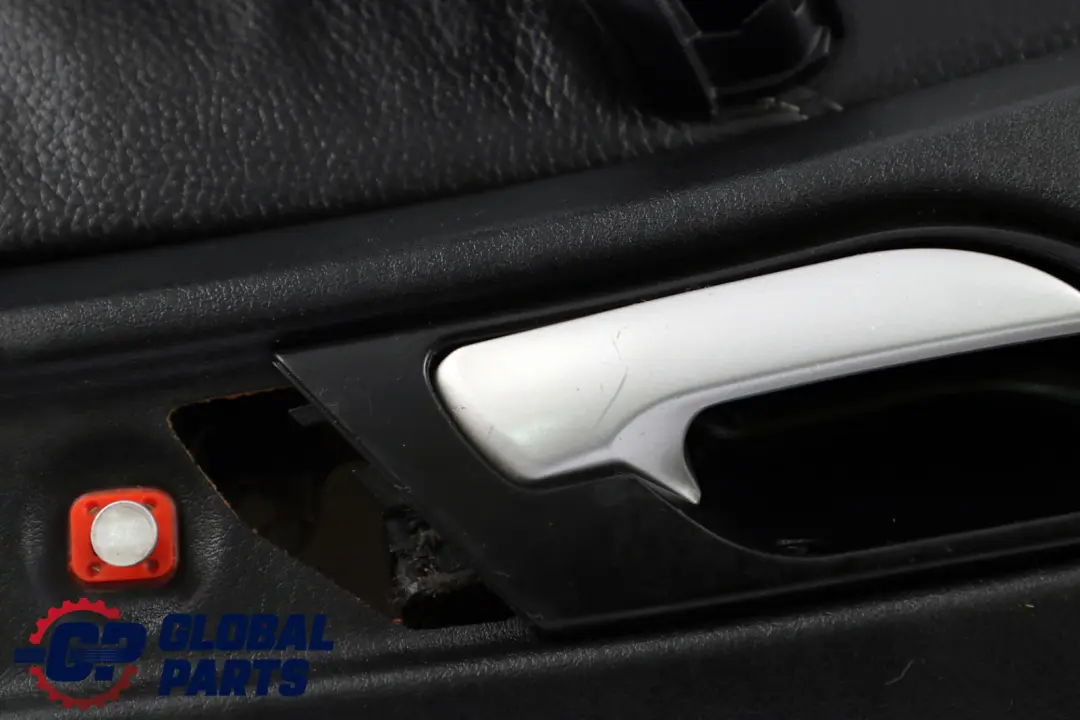 BMW X5 Series E53 2 Front Right O/S Door Card Black Leather Interior Trim Panel - SKU 7079848-2 - Part number 7079848