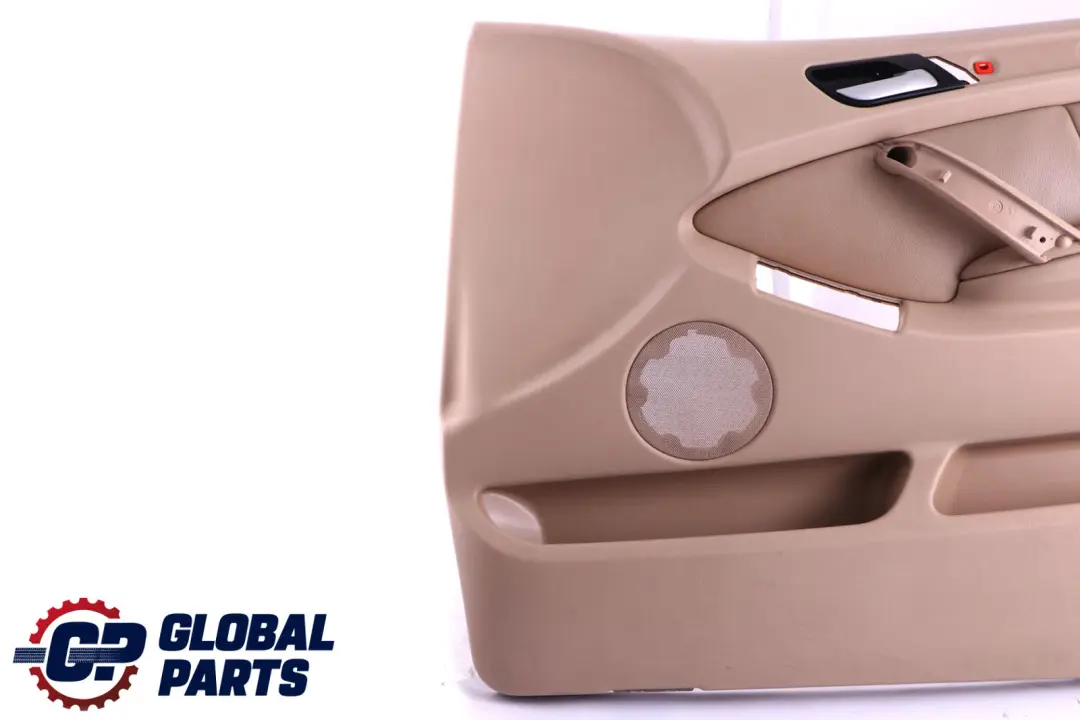 Front Right O/S Door Card Trim Panel Leather Beige Hellbeige 2 to BMW X5 E53 with Part number 7079850 BMW X5 E53 Front Right O/S Door Card Trim Panel Leather Beige Hellbeige 2 - SKU 7079850 - Part number 7079850