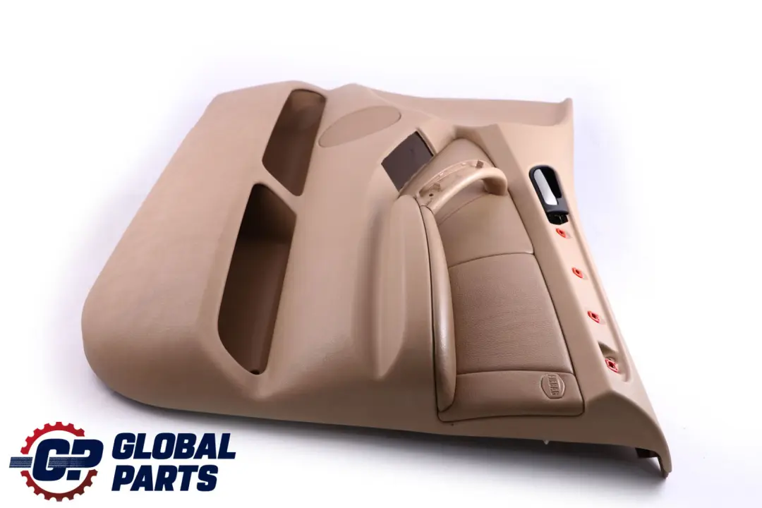 BMW X5 E53 Front Right O/S Door Card Trim Panel Leather Beige Hellbeige 2 - SKU 7079850 - Part number 7079850
