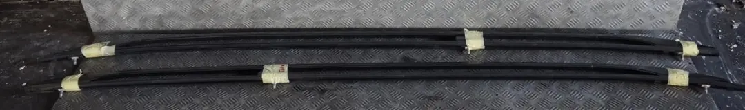 BMW E61 Touring Set Dach Reling Links Rechts Carbonschwarz Schwarz - SKU 7079945-CAR - Teilenummer 7079946