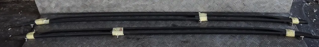 BMW E61 Touring Set Roof Railing Bars Left Right N/O/S Carbonschwarz Black