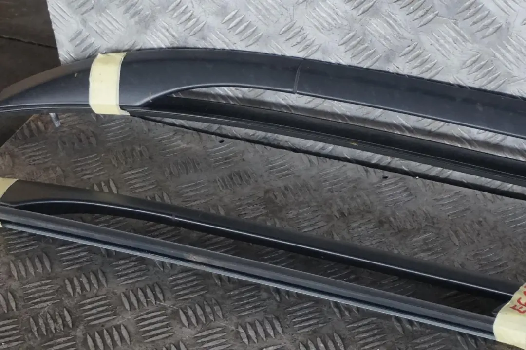 BMW E61 Touring Set Roof Railing Bars Left Right N/O/S Titan Grey - SKU 7079945-TGR - Part number 7079946