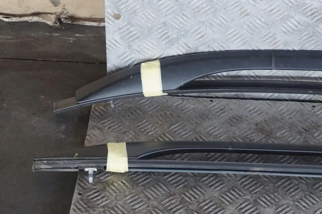 BMW E61 Relingi Dachowe Zestaw Komplet Lewy Prawy Szary - SKU 7079945-TGR - Numer Części 7079946