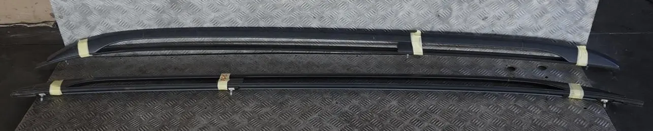 BMW E61 Touring Set Roof Railing Bars Left Right N/O/S Titan Grey 7079946
