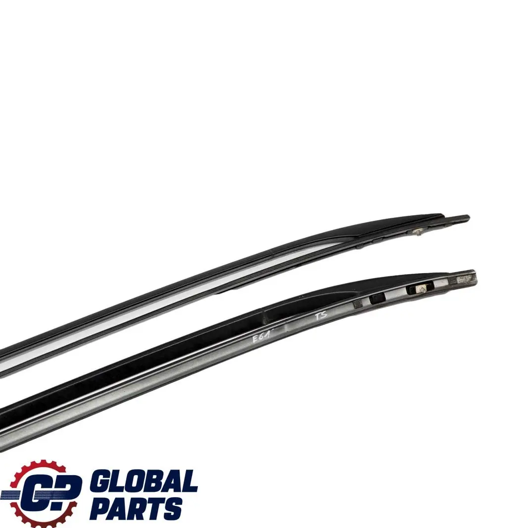 BMW 5 er E61 Touring Dachreling Reling Links Rechts Set Titansilber - 354 - SKU 7079945-TS - Teilenummer 7079945