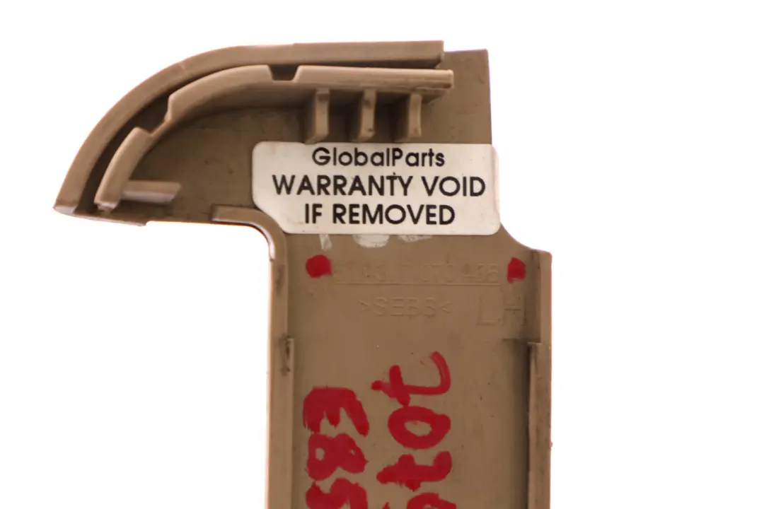 Covering Top Rear Left N/S Trim Panel Beige 7070435 to BMW Z4 Series E85 with Part number 7079985 BMW Z4 Series E85 Covering Top Rear Left N/S Trim Panel Beige 7070435 - SKU 7079985 - Part number 7079985