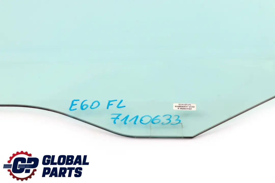 BMW E60 E61 Tür Fenster Glas Vorne Grün Links AS2 - SKU 7110633 - Teilenummer 7110633