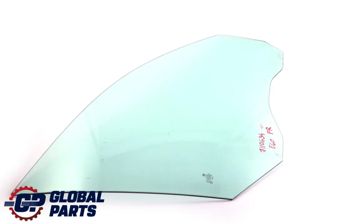BMW E60 E61 Front Right Door O/S Window Glass AS2 - SKU 7110634 - Part number 7110634