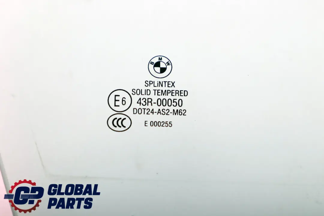 BMW E60 E61 Front Right Door O/S Window Glass AS2 - SKU 7110634 - Part number 7110634