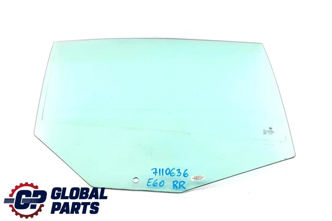 Vitre Laterale Vert Porte arriere droite pour BMW Serie E60 E60N M5 à propos du numéro de pièce 51357110636 BMW Serie E60 E60N M5 Vitre Laterale Vert Porte arriere droite - SKU 7110636 - Numéro de pièce 51357110636
