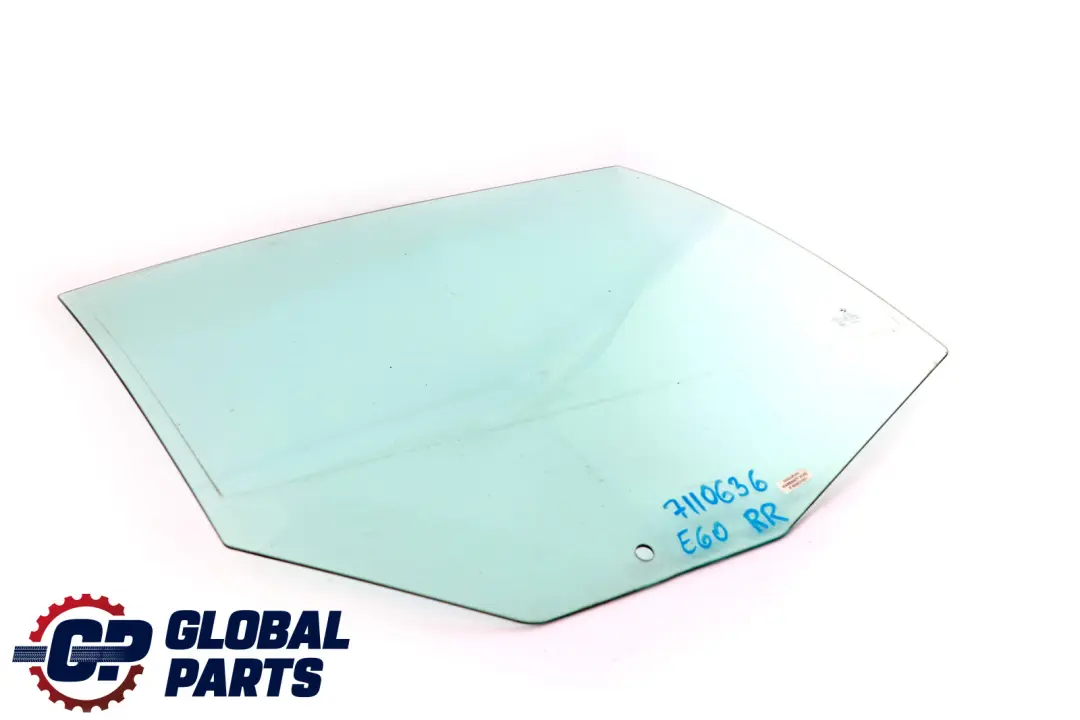BMW E60 M5 Finestrino Verde Portiera Posteriore Destra As - SKU 7110636 - Numero di parte 51357110636