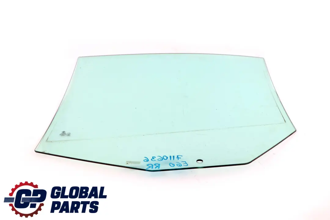 BMW Serie E60 E60N M5 Vitre Laterale Vert Porte arriere droite - SKU 7110636 - Numéro de pièce 51357110636