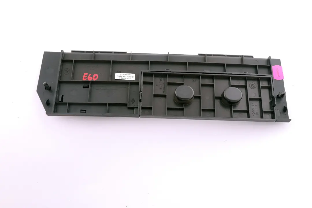 Glove Box Cover Trim Fuse Carrier 7111141 to BMW 5 Series E60 E61 with Part number 7111140 BMW 5 Series E60 E61 Glove Box Cover Trim Fuse Carrier 7111141 - SKU rhd-7111140-1 - Part number 7111140