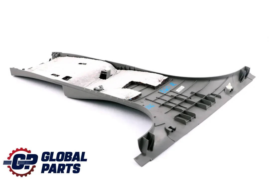 BMW E60 E61 LCI Trim Panel B-Column Bottom Pillar Right Grey O/S - SKU 7111336 - Part number 7027090
