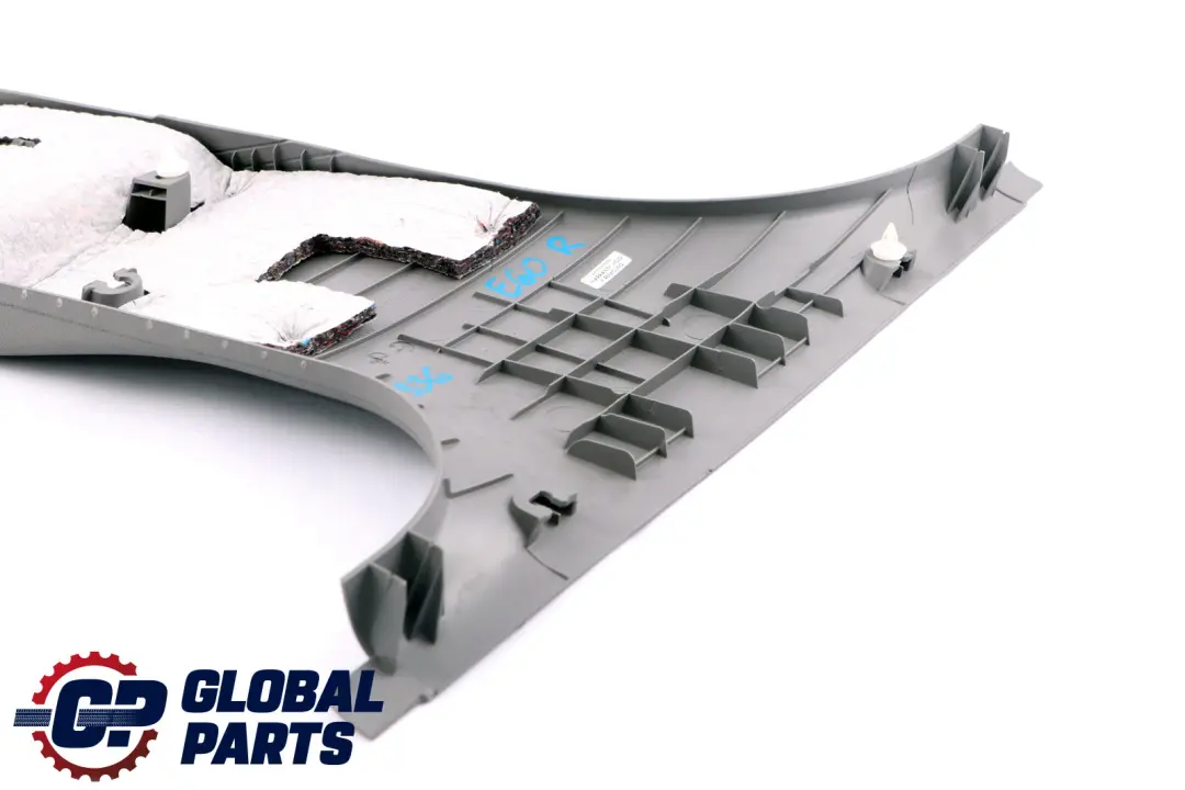 BMW E60 E61 LCI Trim Panel B-Column Bottom Pillar Right Grey O/S - SKU 7111336 - Part number 7027090