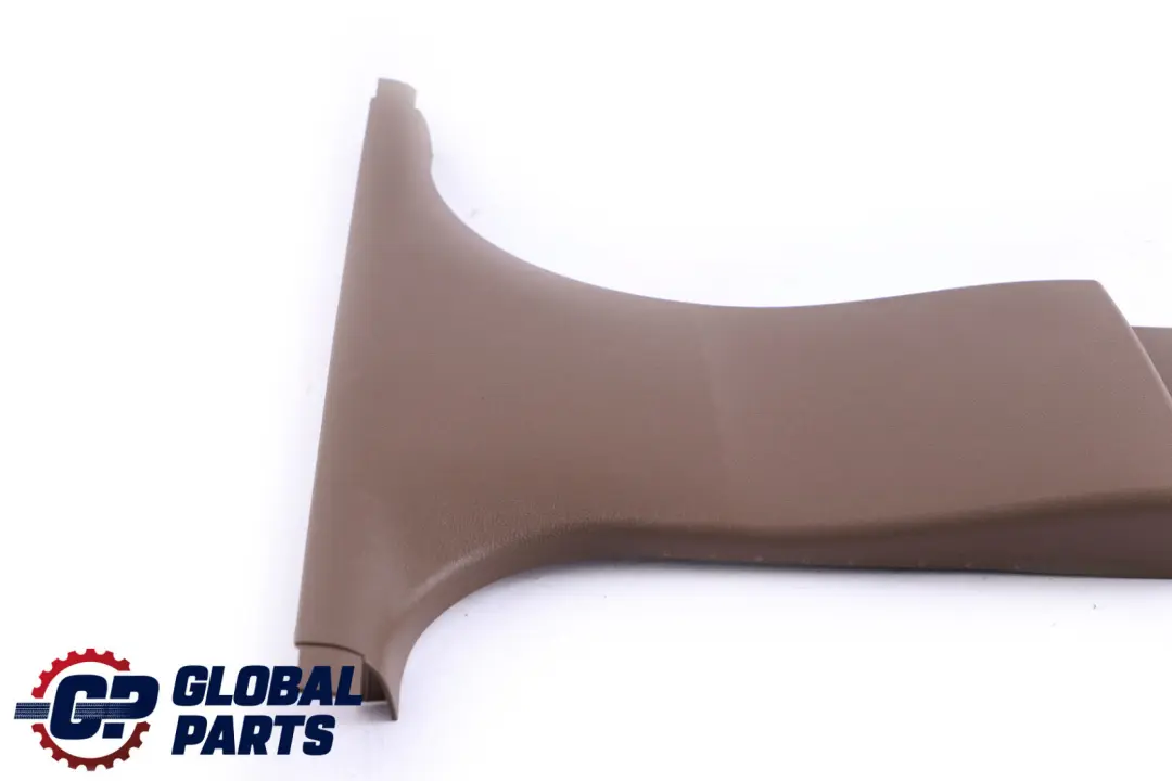BMW 5 Series E60 E61 LCI Trim Panel B Column Bottom Pillar Right Brown O/S - SKU 7111338 - Part number 7027090