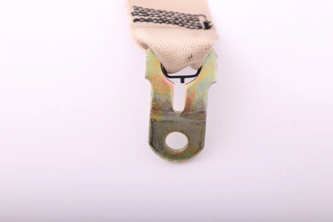 Belt BMW E63 E64 Upper Cremebeige Left Right N/O/S to Rear Seat with Part number 9132834 Rear Seat Belt BMW E63 E64 Upper Cremebeige Left Right N/O/S - SKU 7111369 - Part number 9132834