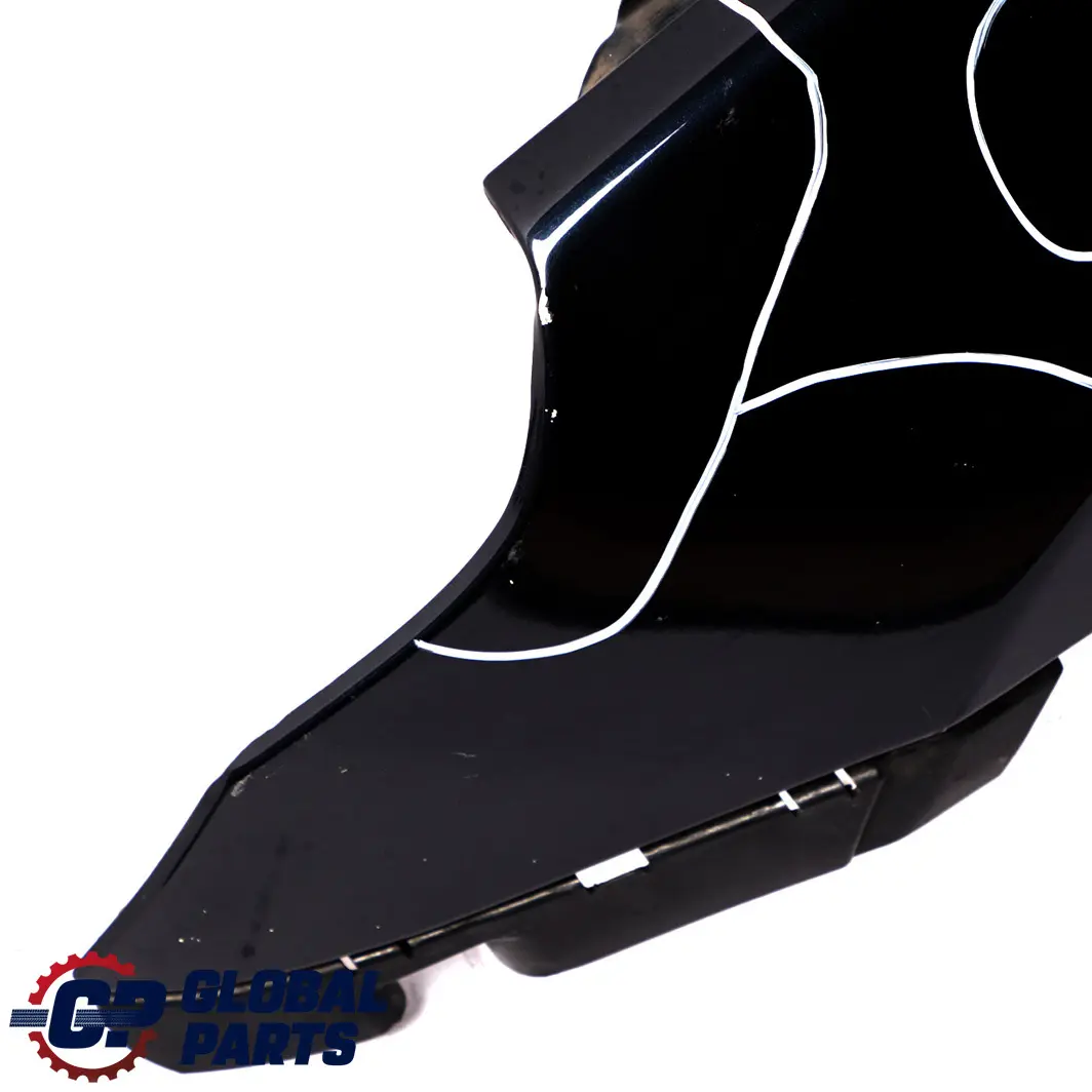 Front Left Wing Fender Side Panel N/S Carbonschwarz Black to BMW E60 E61 with Part number 7111429 BMW E60 E61 Front Left Wing Fender Side Panel N/S Carbonschwarz Black - SKU 7111429-CAR3 - Part number 7111429