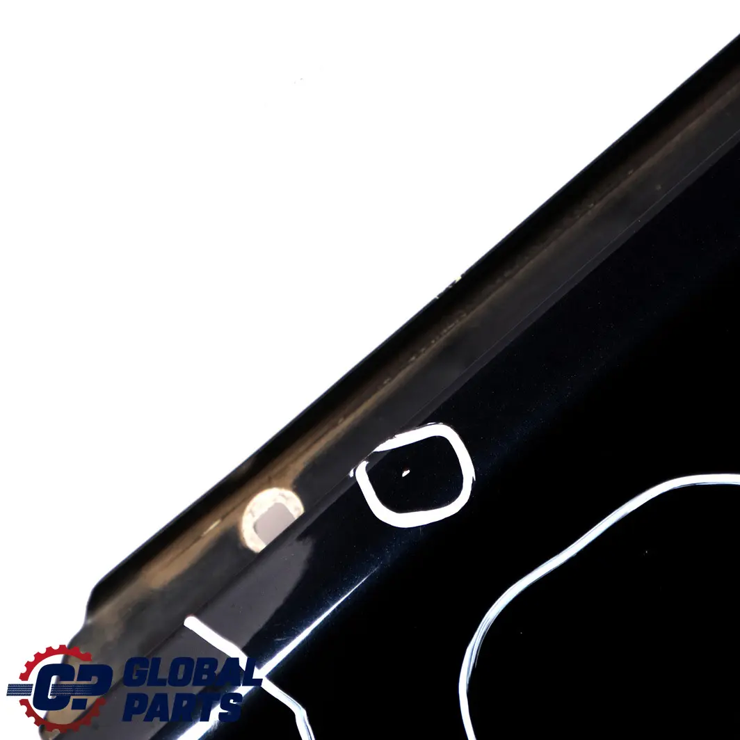 Front Left Wing Fender Side Panel N/S Carbonschwarz Black to BMW E60 E61 with Part number 7111429 BMW E60 E61 Front Left Wing Fender Side Panel N/S Carbonschwarz Black - SKU 7111429-CAR3 - Part number 7111429