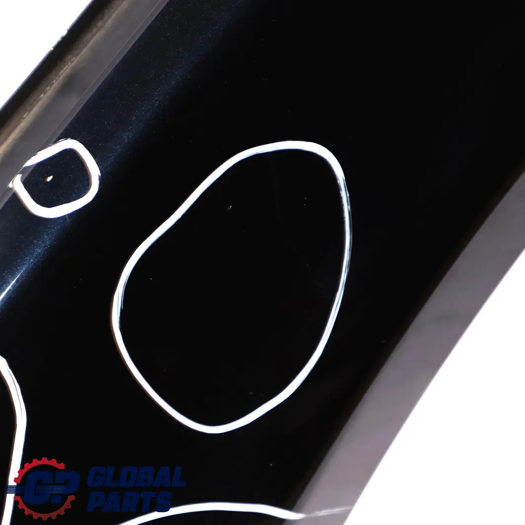 Front Left Wing Fender Side Panel N/S Carbonschwarz Black to BMW E60 E61 with Part number 7111429 BMW E60 E61 Front Left Wing Fender Side Panel N/S Carbonschwarz Black - SKU 7111429-CAR3 - Part number 7111429