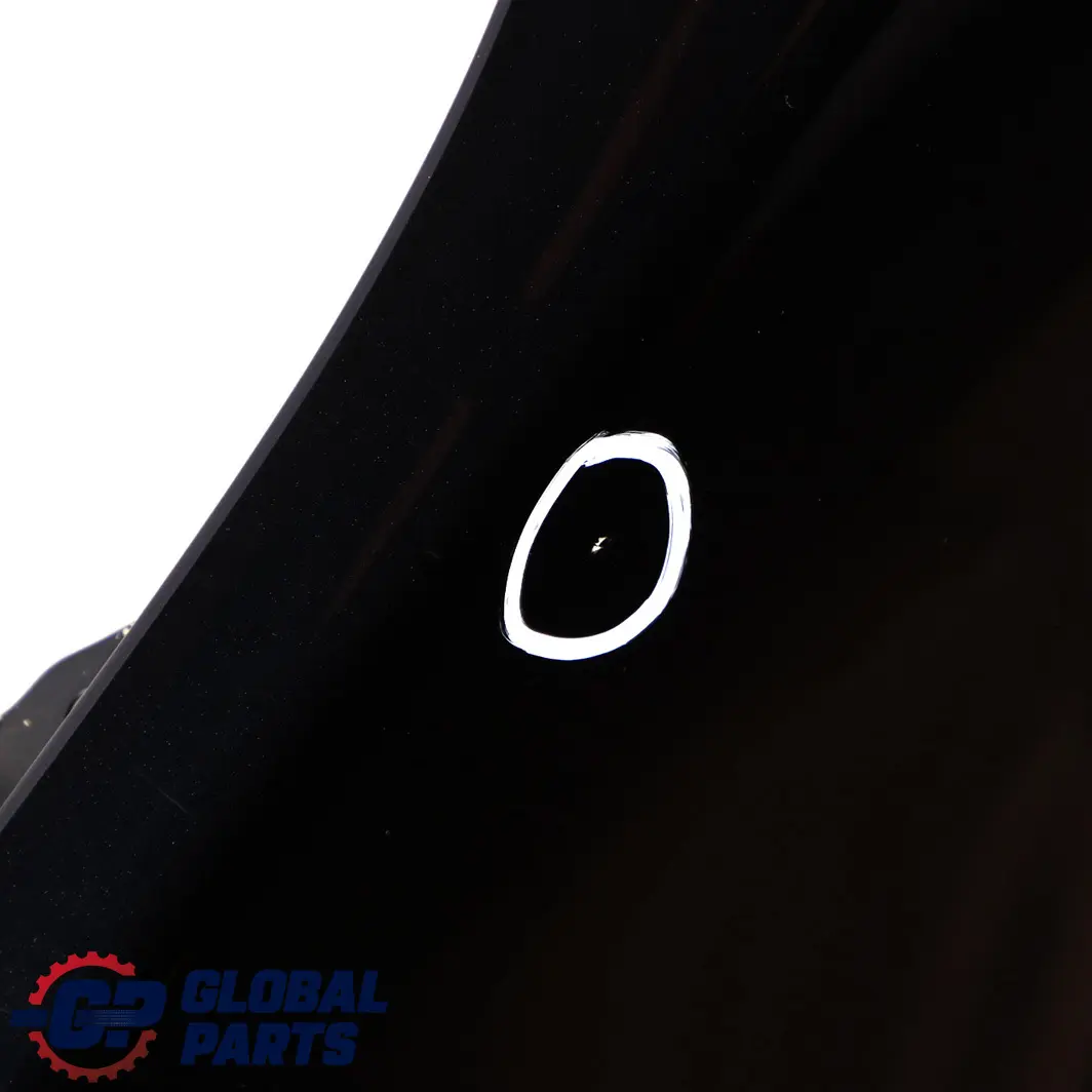 Front Left Wing Fender Side Panel N/S Carbonschwarz Black to BMW E60 E61 with Part number 7111429 BMW E60 E61 Front Left Wing Fender Side Panel N/S Carbonschwarz Black - SKU 7111429-CAR3 - Part number 7111429