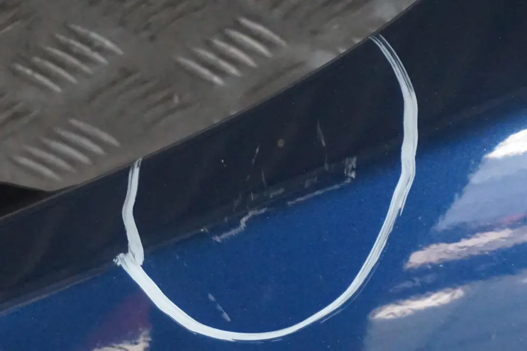 BMW 5 E60 E61 2 Front Left N/S Wing Fender Side Panel Mysticblau Blue A07 - SKU 7111429-MYS2 - Part number 7111429