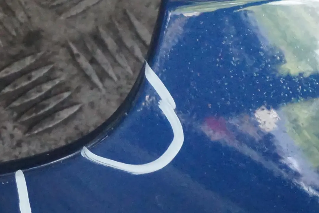 BMW 5 E60 E61 2 Front Left N/S Wing Fender Side Panel Mysticblau Blue A07 - SKU 7111429-MYS2 - Part number 7111429