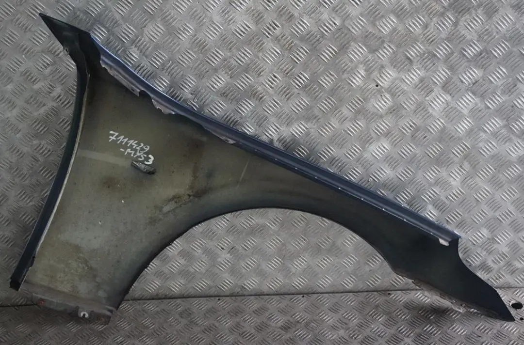 Front Left N/S Wing Fender Side Panel Mysticblau Blue A07 to BMW 5 E60 E61 3 with Part number 7111429 BMW 5 E60 E61 3 Front Left N/S Wing Fender Side Panel Mysticblau Blue A07 - SKU 7111429-MYS3 - Part number 7111429