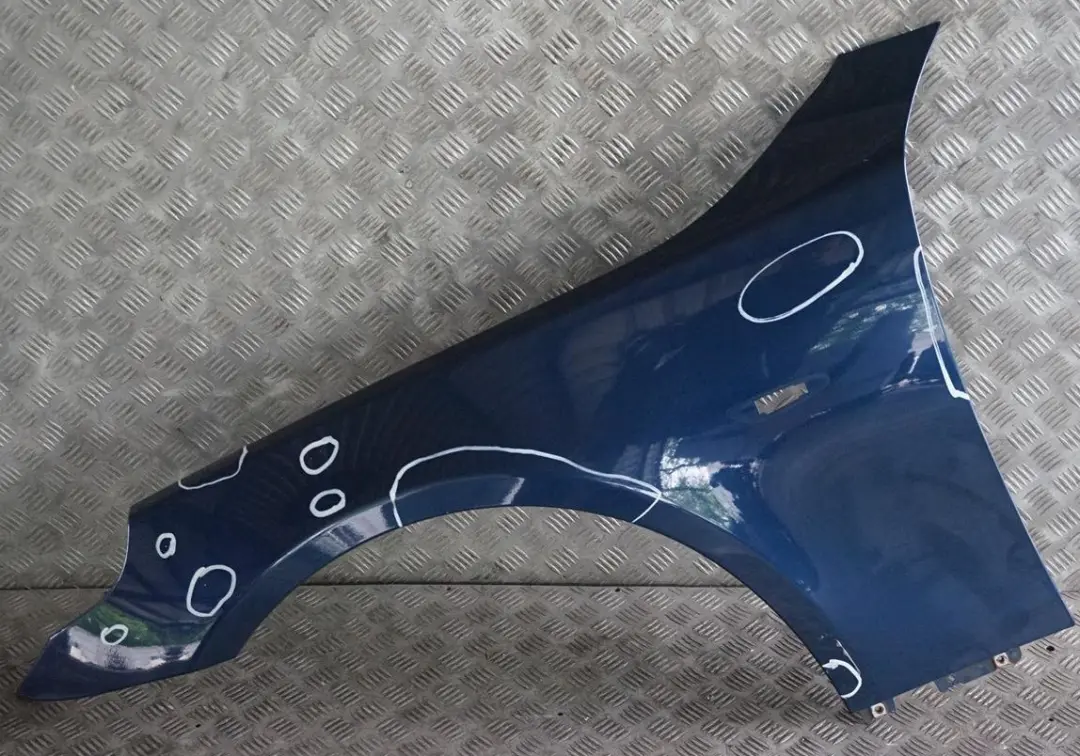 BMW E60 E61 Błotnik lewy przedni Mysticblau - SKU 7111429-MYS3 - Numer Części 7111429