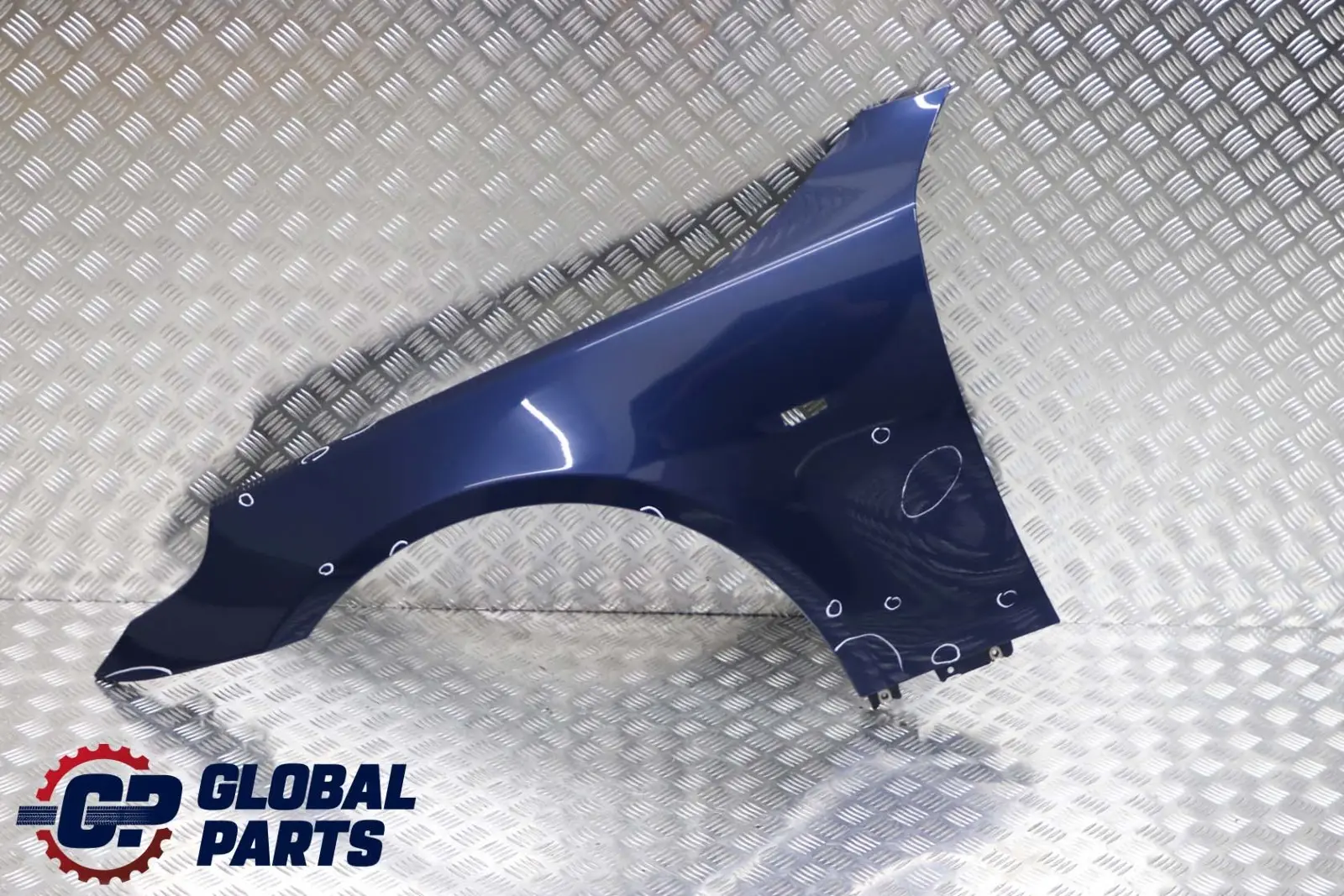 BMW 5 E60 E61 4 Front Left N/S Wing Fender Side Panel Mysticblau Blue A07