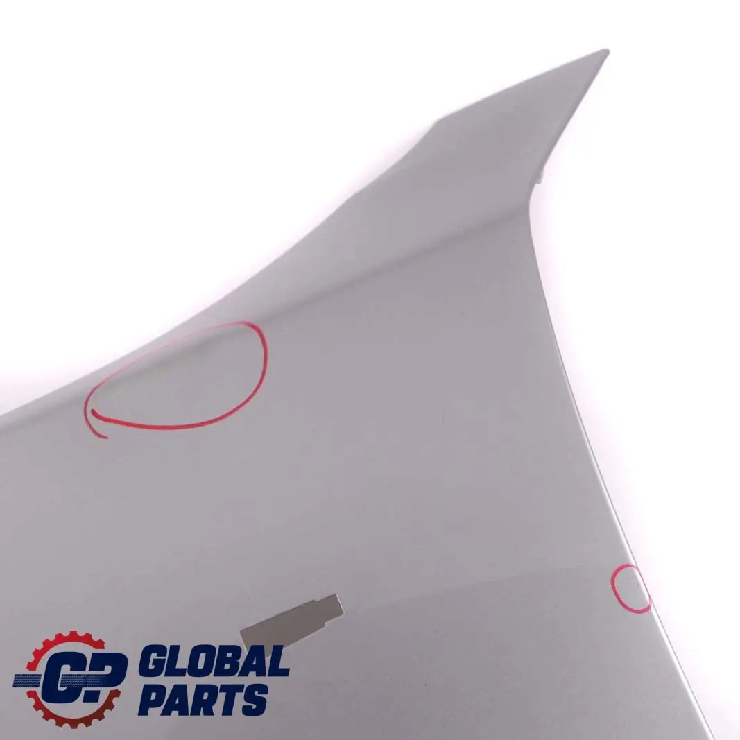 Front Left N/S Wing Fender Side Panel Silbergrau Grey A08 to BMW 5 Series E60 E61 with Part number 7111429 BMW 5 Series E60 E61 Front Left N/S Wing Fender Side Panel Silbergrau Grey A08 - SKU 7111429-SBG1 - Part number 7111429