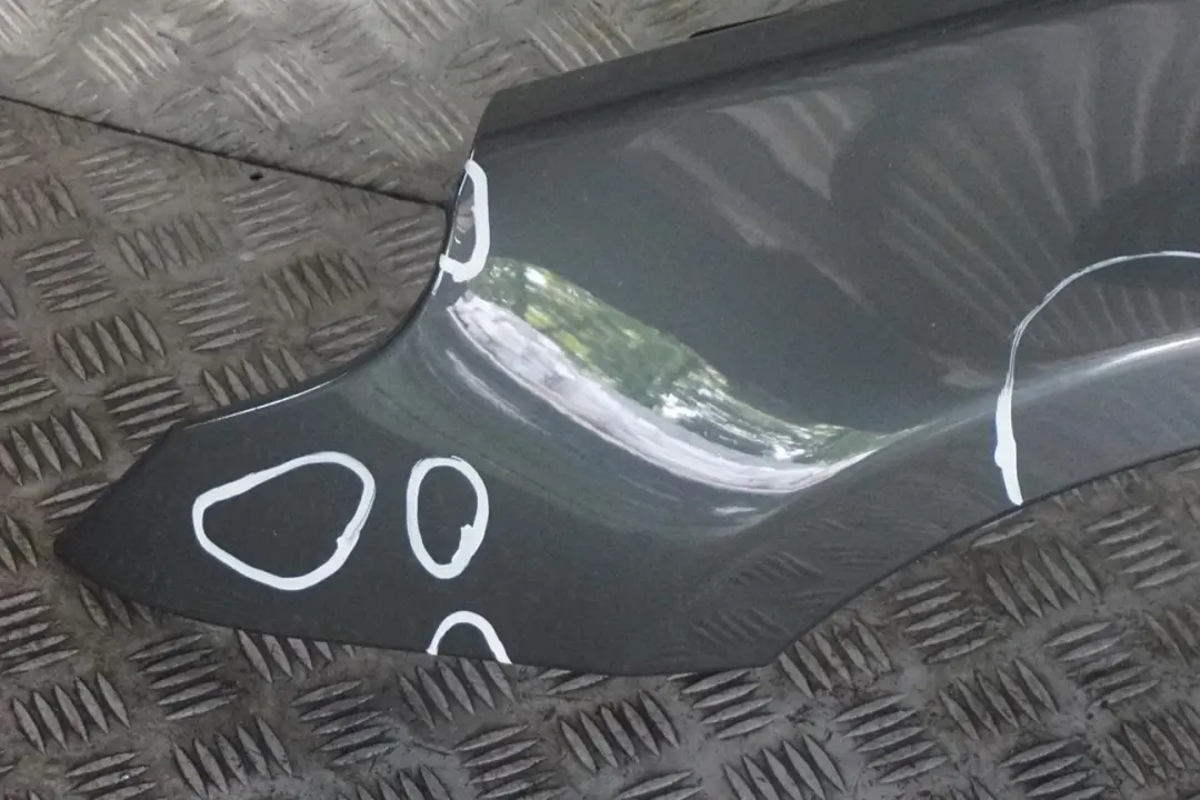 BMW 5 E60 E61 1 Front Left N/S Wing Fender Side Panel Titangrau Titan Grey A36 - SKU 7111429-TGR1 - Part number 7111429