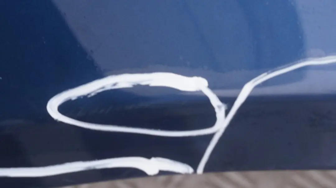 BMW 5 Series E60 E61 Front Right Wing Fender Side Panel O/S Mysticblau Blue - SKU 7111430-MYS - Part number 7111430