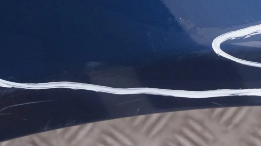 Front Right Wing Fender Side Panel O/S Mysticblau Blue to BMW 5 Series E60 E61 with Part number 7111430 BMW 5 Series E60 E61 Front Right Wing Fender Side Panel O/S Mysticblau Blue - SKU 7111430-MYS - Part number 7111430