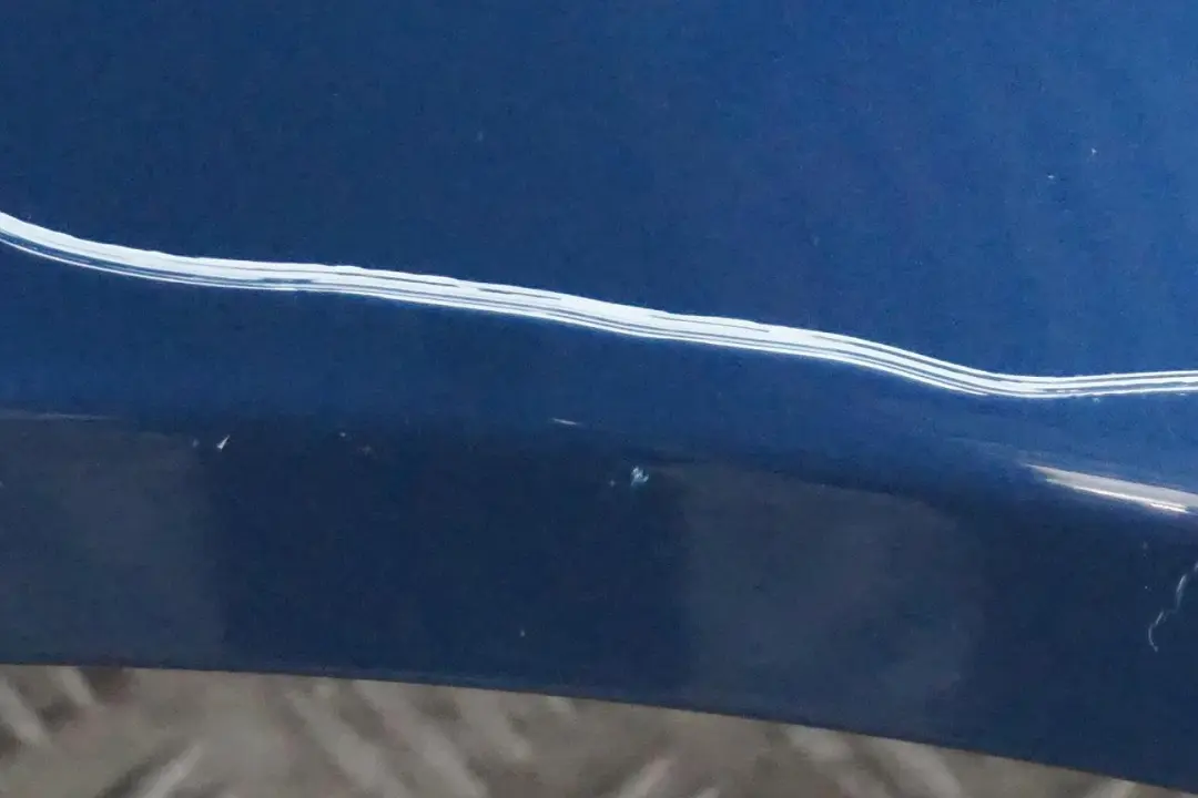 BMW 5 Series E60 E61 1 Front Right Wing Fender Side Panel O/S Mysticblau Blue - SKU 7111430-MYS1 - Part number 7111430