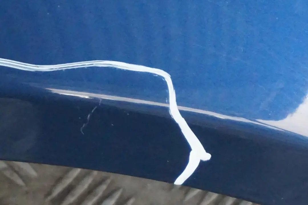 BMW 5 Series E60 E61 1 Front Right Wing Fender Side Panel O/S Mysticblau Blue - SKU 7111430-MYS1 - Part number 7111430