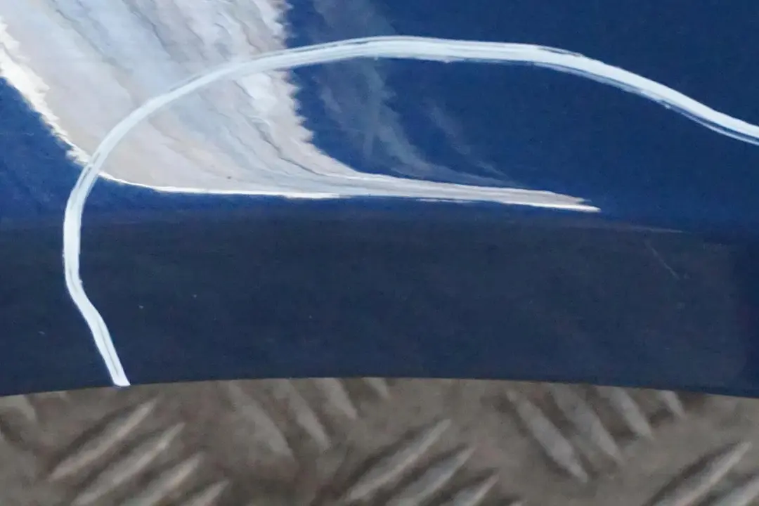 BMW 5 Series E60 E61 1 Front Right Wing Fender Side Panel O/S Mysticblau Blue - SKU 7111430-MYS1 - Part number 7111430