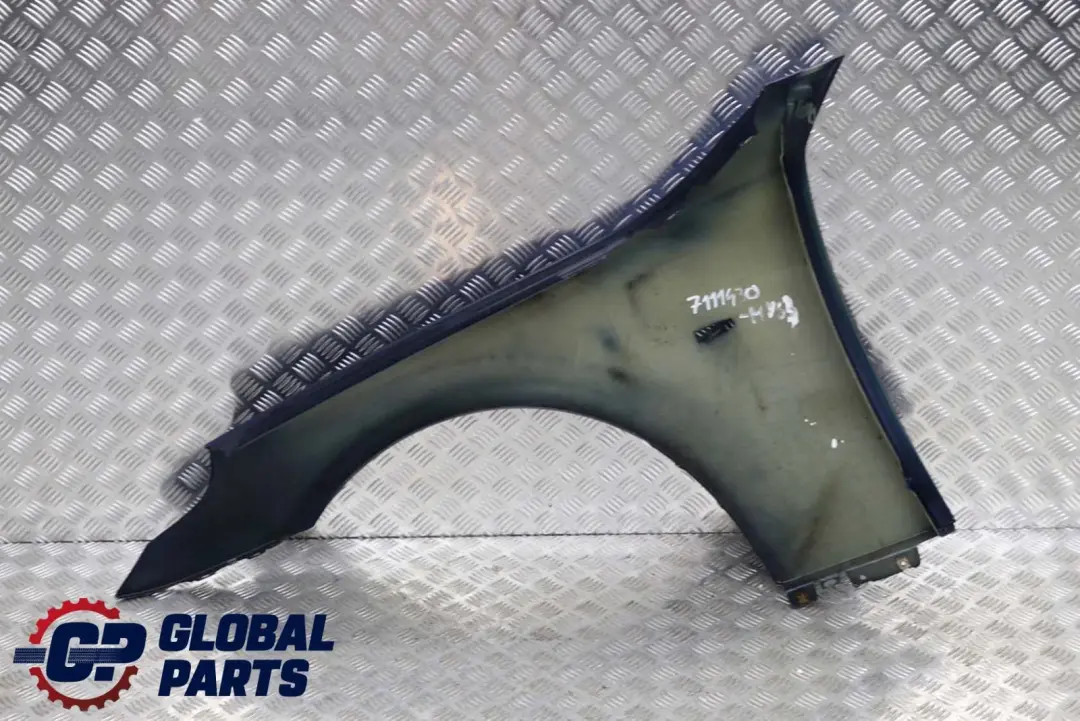BMW 5 Series E60 E61 3 Front Right Wing Fender Side Panel O/S Mysticblau Blue - SKU 7111430-MYS3 - Part number 7111430