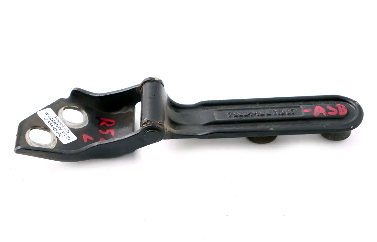 Mini R52 Cabrio Tailgate Boot Lid Hatch Hinge Left Astro Black Metallic
