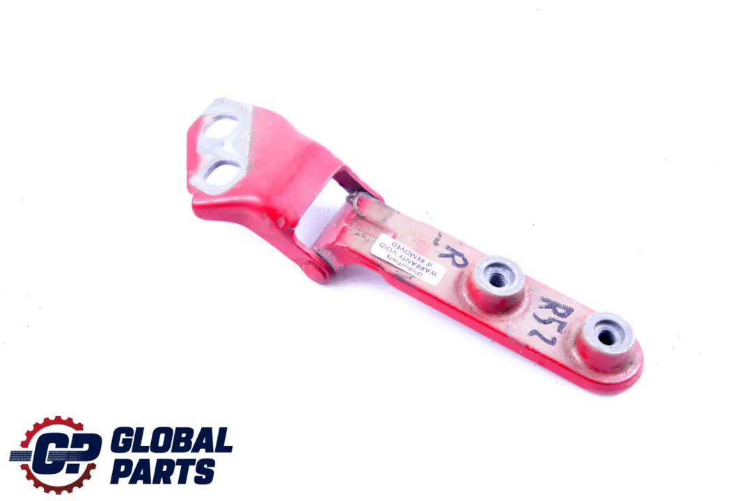 Scharnier Heckklappe Hinten Links Chili Red 7144002 für BMW Mini Cooper R52 Cabrio mit Teilenummer 7144001 BMW Mini Cooper R52 Cabrio Scharnier Heckklappe Hinten Links Chili Red 7144002 - SKU 7111441-CHRED - Teilenummer 7144001