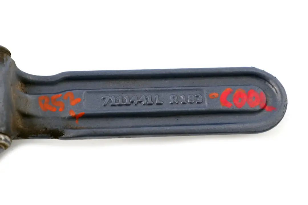 Zawias Klapy Bagażnika Lewy Cool Blue do Mini R52 o numerze 7144001 Mini R52 Zawias Klapy Bagażnika Lewy Cool Blue - SKU 7111441-COOL - Numer Części 7144001