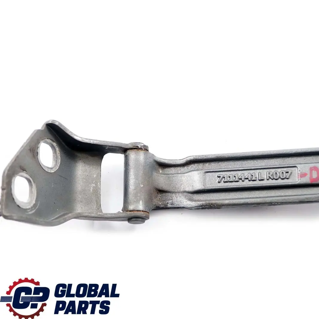 Boot Lid Hatch Hinge Left N/S Dark Silver to BMW Mini Cooper R52 Cabrio Tailgate with Part number 7144001 BMW Mini Cooper R52 Cabrio Tailgate Boot Lid Hatch Hinge Left N/S Dark Silver - SKU 7111441-DS - Part number 7144001