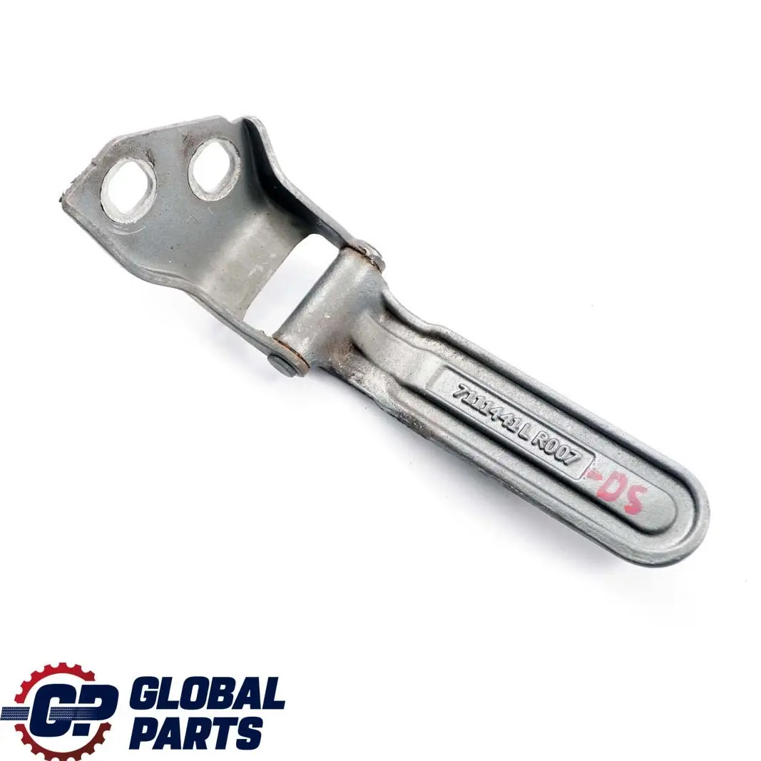 Boot Lid Hatch Hinge Left Dark Silver para Mini Cooper R52 Cabrio Tailgate con número de pieza 7144001 Mini Cooper R52 Cabrio Tailgate Boot Lid Hatch Hinge Left Dark Silver - SKU 7111441-DS - Número de pieza 7144001