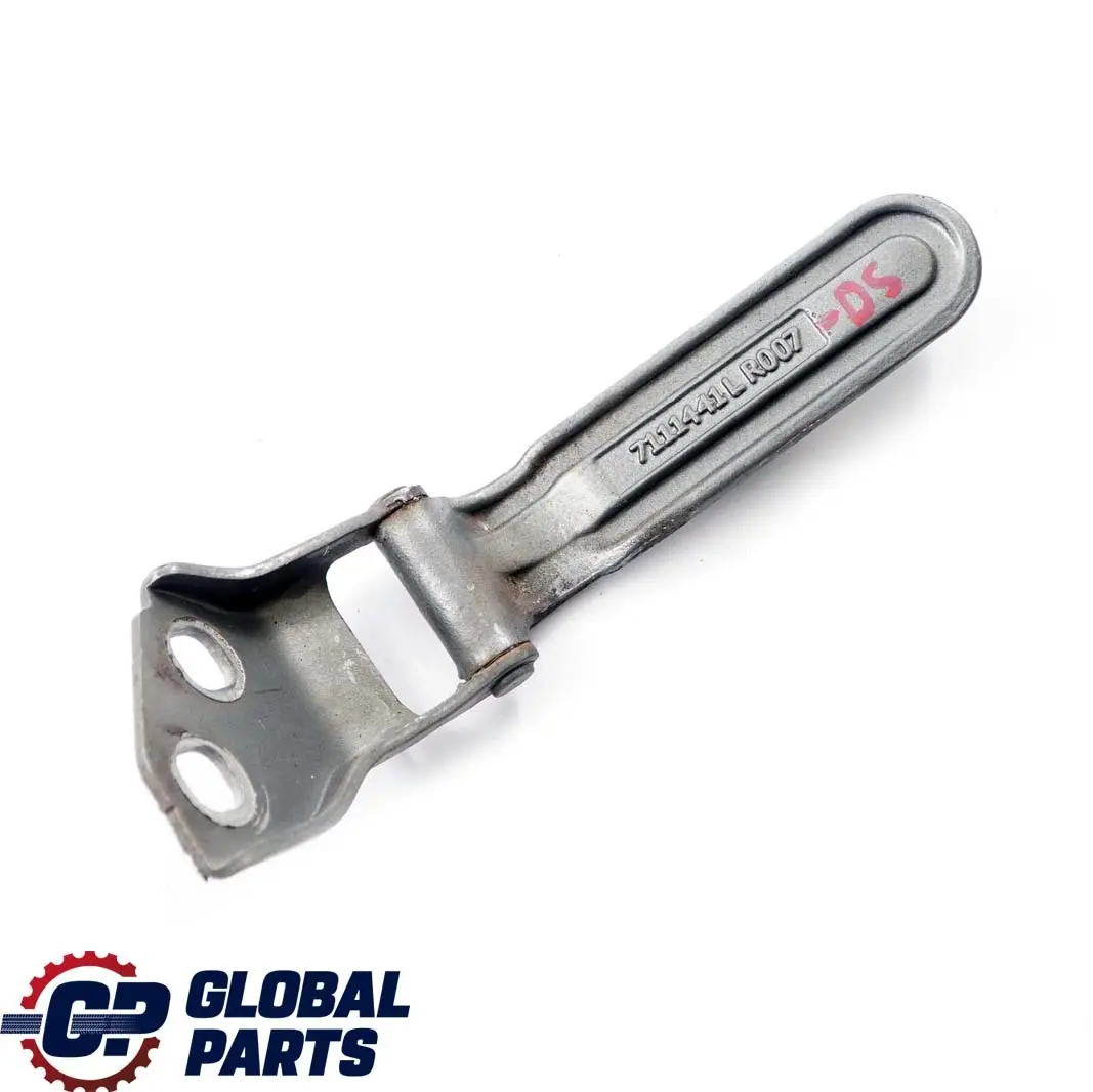 Boot Lid Hatch Hinge Left Dark Silver para Mini Cooper R52 Cabrio Tailgate con número de pieza 7144001 Mini Cooper R52 Cabrio Tailgate Boot Lid Hatch Hinge Left Dark Silver - SKU 7111441-DS - Número de pieza 7144001