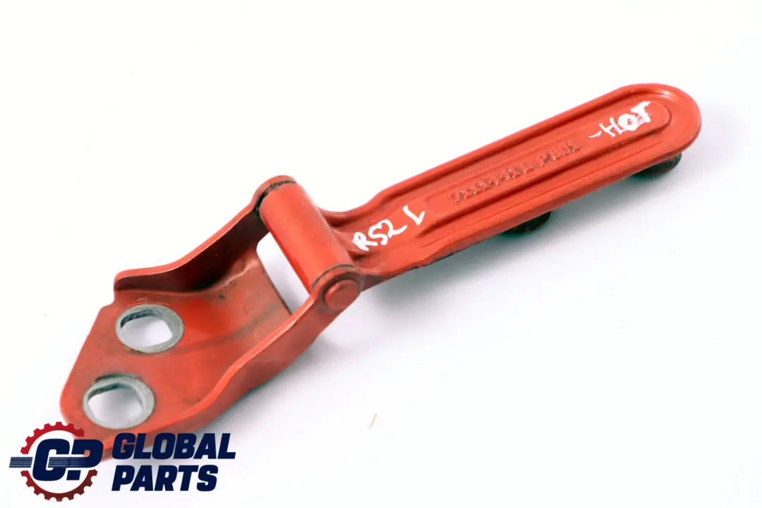 Boot Lid Hatch Hinge Left N/S Hot Orange to BMW Mini Cooper R52 Cabrio Tailgate with Part number 7144001 BMW Mini Cooper R52 Cabrio Tailgate Boot Lid Hatch Hinge Left N/S Hot Orange - SKU 7111441-HOT - Part number 7144001