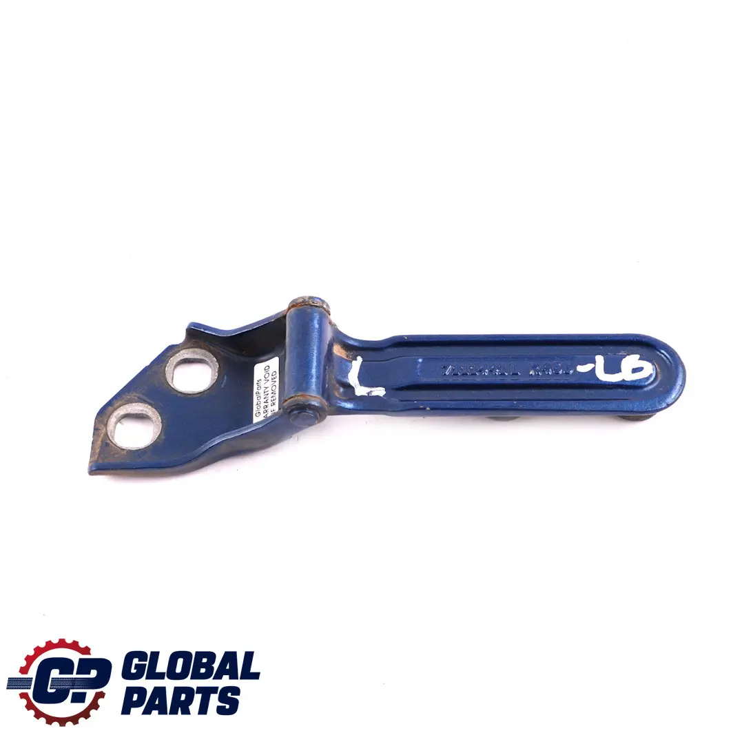 Boot Lid Hatch Hinge Left N/S Lightning Blue A63 to BMW Mini R52 Cabrio Tailgate with Part number 7144001 BMW Mini R52 Cabrio Tailgate Boot Lid Hatch Hinge Left N/S Lightning Blue A63 - SKU 7111441-LB - Part number 7144001