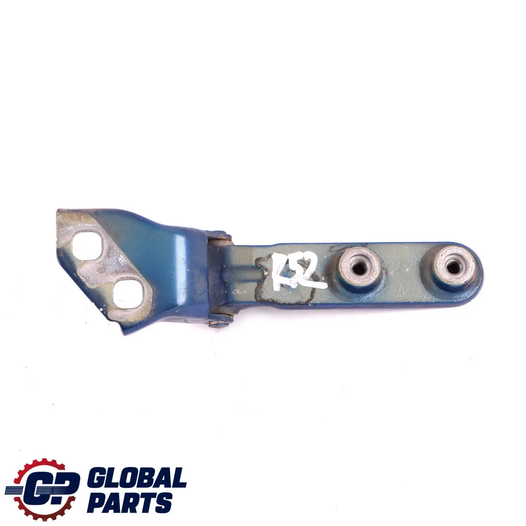 BMW Mini R52 Cabrio Scharnier Heckklappe Hinten Links Lightning Blue A63 Blau - SKU 7111441-LB - Teilenummer 7144001